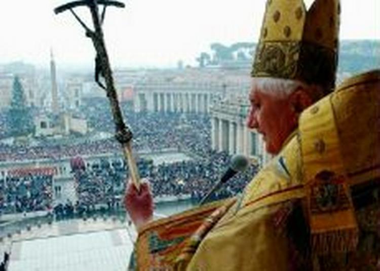 Pave Benedict XVI tror ikke på Judas, som i sit evangelium skriver, at han ikke forrådte Jesus. - Foto: AP 