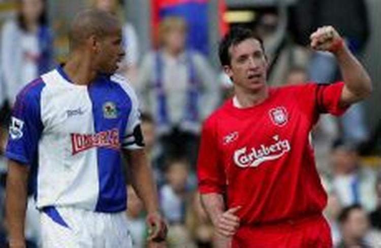Robbie Fowler var manden bag Liverpools enlige mål. - Foto: AP 