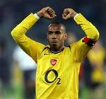 Arsenals nøglespiller, den mårlfarlige Thierry Henry. - Arkivfoto: AP. 