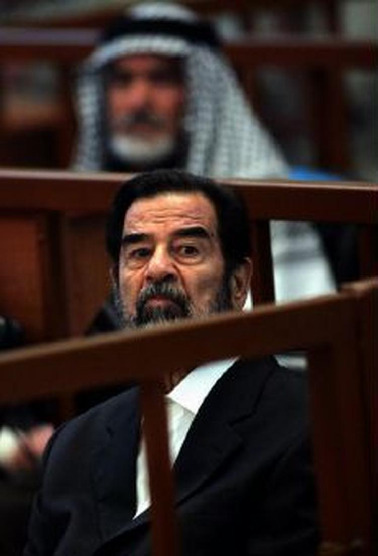 En ekspert har fastslået, at det var Saddam Hussein, som underskrev ordrer om at henrette 148 shiamuslimer i begyndelsen af 1980´erne - Foto: AP 