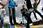 Der er gang i eleverne i 9. klasse på Videbækskolen i Ringkjøbing Amt   men de holder sig tilbage, når det gælder om at søge videre til gymnasiet.   Foto: Rasmus Baaner 