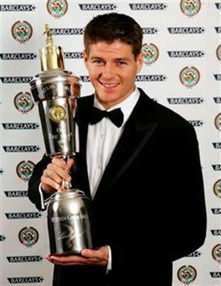 Steven Gerrard - PFA Player of The Year. - Foto: AP. 