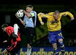 Esbjergs målmand Lars Winde spillede sikkert i aftes på Brøndby. - Foto: Lars Poulsen 