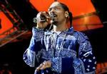 Rapmusikeren Snoop Dogg optrådte på Roskilde Festivals orange scene 2005. - Arkivfoto: David Høgsholt 