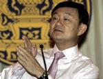 Thaksin Shinawatra overvejer at genopstille, hvis Thailands valg fra 2. april bliver annulleret. Den tidligere premierminister blev ellers presset ud af protester. - Arkivfoto: AP 