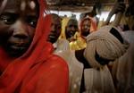 Flygtningelejren Kalma i Darfur er fyldt med folk, der er flygtet på grund af angreb af muslimske militsgrupper. - Arkivfoto: Jan Grarup 