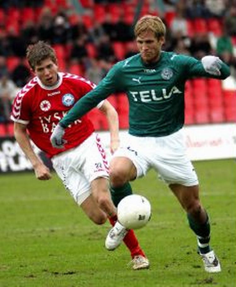 Silkeborg havde måske nok mest spil og flest chancer, men Viborg udnyttede kynisk alle chancer og vandt 3-1. - Foto: Jesper Sørensen 
