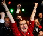 Den tidligere socialdemokratiske toppolitiker Heidi Simonis har skabt kult omkring sin kiksede dansestil i den tyske udgave af 'Vild med dans'. - Arkivfoto: AP 
