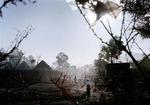 Regeringen og oprørerne i SLA har underskrevet en fredsaftale for Darfur-regionen. - Arkivfoto fra landsbyen Golo i Darfur: Jan Grarup 