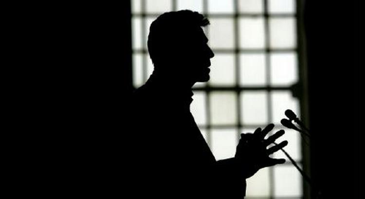 Statsminister Anders Fogh Rasmussen (V) var hovedtaleren, da danskerne havde givet bud på, hvordan et fremtidigt EU skal se ud. - Foto: Jens Dresling 