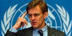FN's chef for humanitære anliggender, Jan Egeland blev tvunget til at forlade lejren. - Foto: AP 