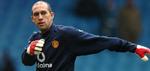 Tim Howard har spillet 77 kampe for United, men kun seks i denne sæson. - Arkivfoto: AP. 