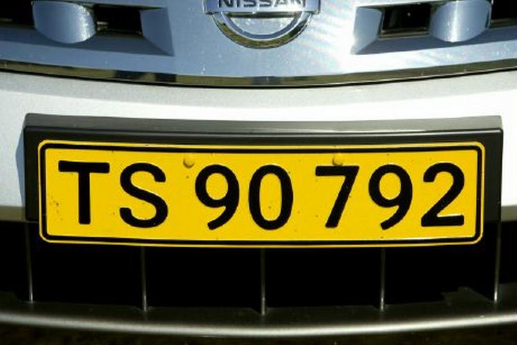 To bogstaver og fem tal. Nu skal numrene genbruges, da talkombinationerne er opbrugt. - Arkivfoto: Thomas Borberg 