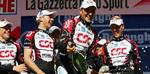 Team CSC vandt dagens holdtidskørsel. Basso er nu nummer fem - Foto: AP 