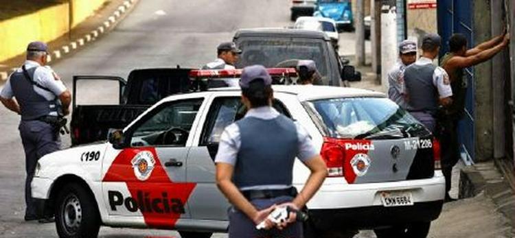 Sikkerheden er på sit højeste i Sao Paulo efter de seneste angreb. - Foto: AP 