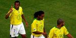 Robinho, Ronaldinho og Adriano topper ranglisten med et kæmpe forspring på 55 point til Tjekkiet. - Arkivfoto: AP. 
