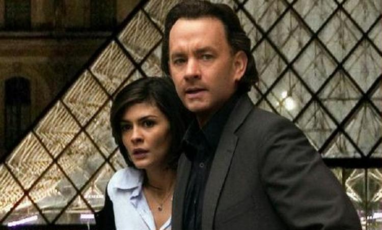 Audrey Tautou og Tom Hanks fra filmen 'Da Vinci-mysteriet' . - Foto: AP 