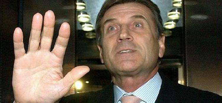 Præsidenten i Inter, Giacinto Facchetti, vidste lidt for meget om, hvilke dommere, der skulle dømme i afgørende kampe. - Arkivfoto: AP 