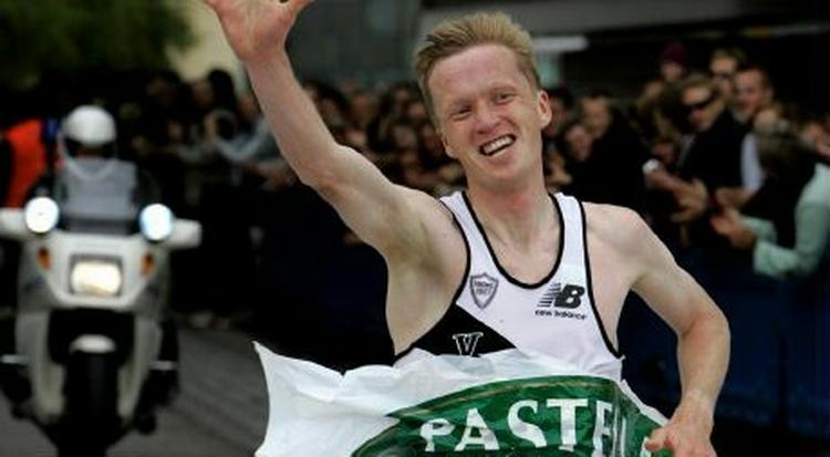 Torben Juul Nielsen var den første mand over målstregen. - Foto: Jens Dresling 