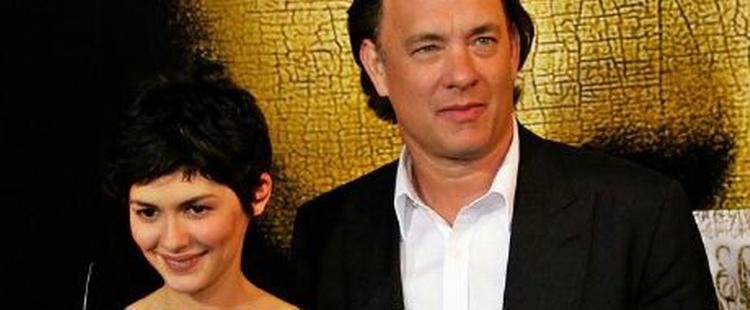 Tom Hanks og Audrey Tautou spiller hovedrollerne i en film, der er blevet skoset af anmelderne men et tilløbsstykke i biografen. - Foto: AP 