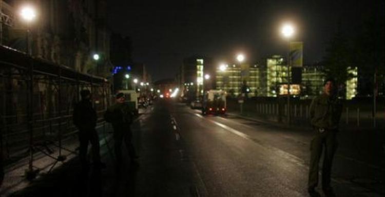 Manden gik amok på Berlins ny hovedbanegård. - Foto: AP 