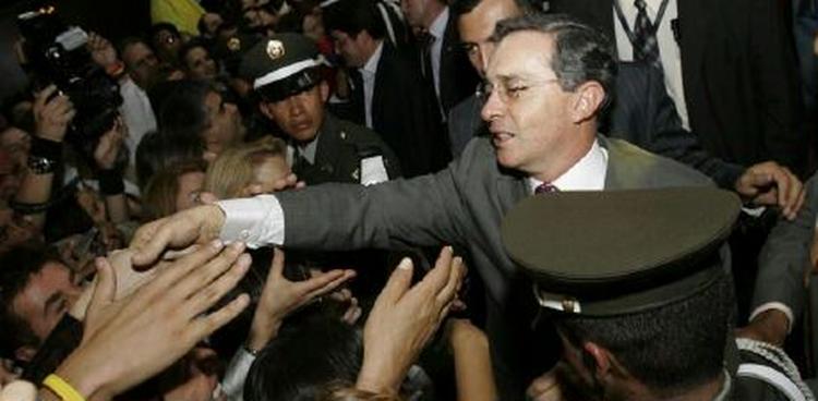 Med Alvaro Uribe har USA fået sig en allieret midt mellem de mange USA-kritiske præsidenter i Sydamerika. - Foto: AP 