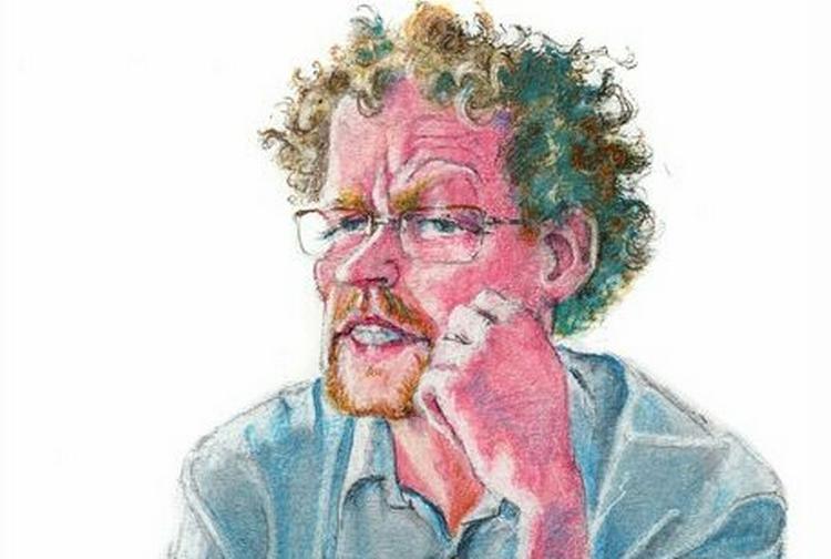 Tegning af Roald Als. 