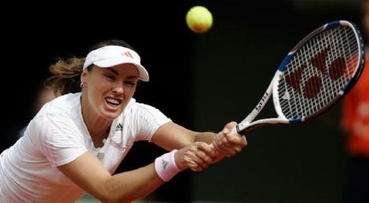 Schweiziske Martina Hingis er videre i French Open - Foto: AP 