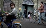 Op mod 300 christianitter vendte cyklen mod mødestedet  Byens Lys , hvor man skulle finde fælles fodslag i sagen om kølledrabet først på ugen.   Foto: Martin Lehmann 