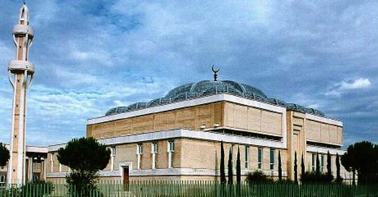 Denne moske i Rom er idealet for initiativtageren til indsamlingen. - Foto: http://lega-musulmana.it 