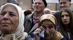 43 muslimske mænd blev fundet med ansigtet mod jorden og deres hænder bundet på ryggen - Foto: AP 