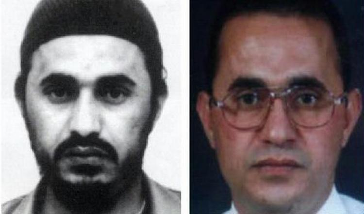 Hidtil har verden kun kendt til få billeder af terrorlederen. Her er to af dem. - Foto: AP 
