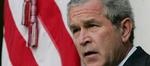 George Bush mødte pressen fra sit sommerresidens i Camp David. - Foto: AP 