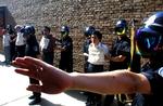 Massehenrettelse i Kina. - Arkivfoto: AP 