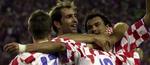Kroatien spillede 1-1 mod Brasilien i en træningskamp i august 2005. - Arkivfoto: AP. 