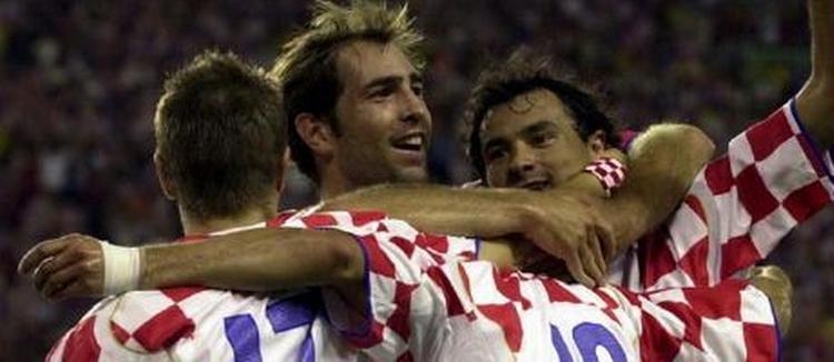 Kroatien spillede 1-1 mod Brasilien i en træningskamp i august 2005. - Arkivfoto: AP. 