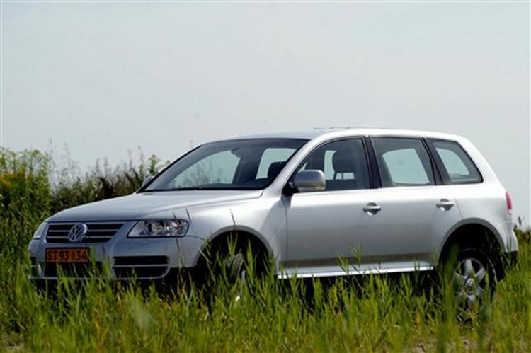 Så De røgen? VW Touareg V10 TDI og den nuværende amerikanske diesel er ingen god kombination. Foto: Peter Hove Olesen 