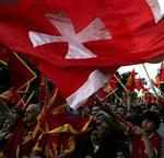 Montenegrinsk fest for selvstændigheden i Podgorica. - Foto: AP 