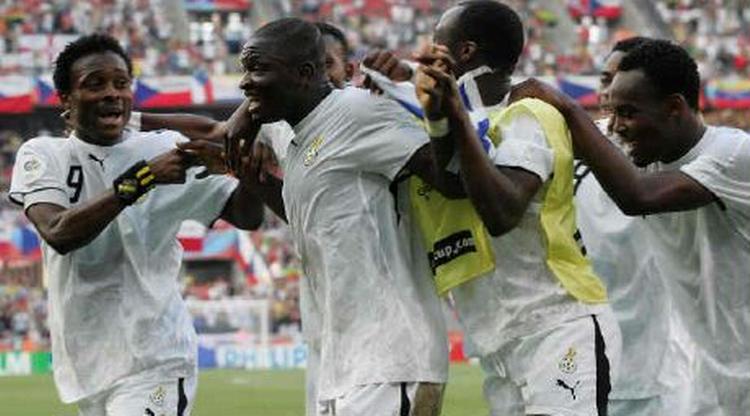 Ghana kørte en forrygende sejr hjem mod Tjekkiet - Foto: AP 