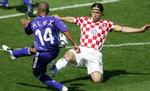 Kroatien og Japan delte i en nulløsning i højt tempo og med mange spildte chancer. - Foto: AP 