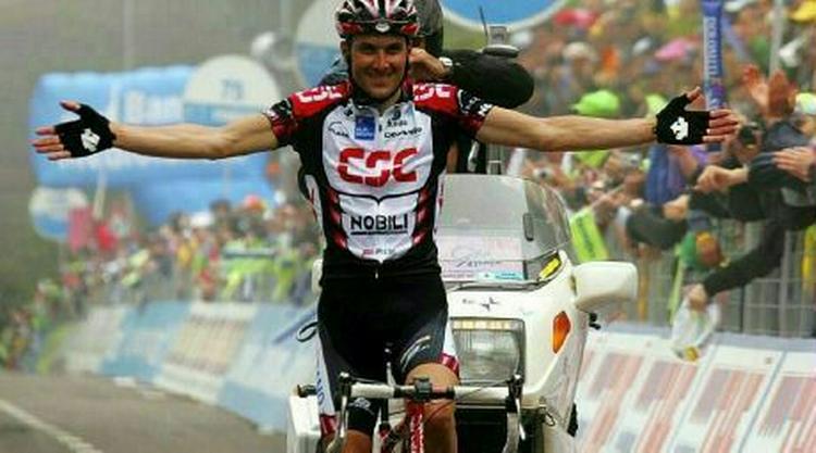 Ivan Basso har blandt andet vundet Giro d Italia i 2006. Nu fører han an til Tour de France. - Foto: AP 