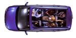 Plads til syv i VW Touran 1,4 Twincharger. Den nye motor skulle nok kunne trække lasten. Foto: VW 
