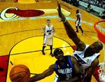 Miami Heat vandt NBA-titlen i USA efter fire finalesejre over Dallas Mavericks. - Foto: AP 