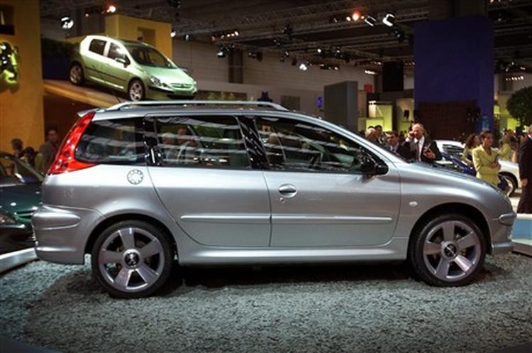Peugeot 206, her i SW-udgaven, var mest solgt i maj. Foto: Jens Dresling 