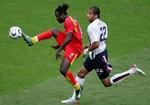 Ghana afgjorde kampen på et straffespark begået mod Razak Pimpong. - Foto: AP 