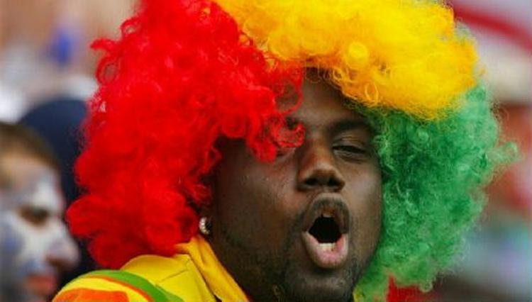 Ghanas fans fik mere at juble over i dag efter sejren over USA. - Foto: AP. 