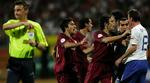 Portugal er i kvartfinalen, mens Holland må pakke taskerne efter en højdramatisk kamp - Foto: AP 