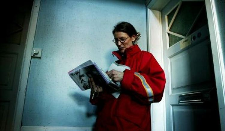 De danske postbude har fået et væld af nye navne at fordele post til. Danskerne skifter navn som aldrig før. - Arkivfoto: Martin Lehmann 