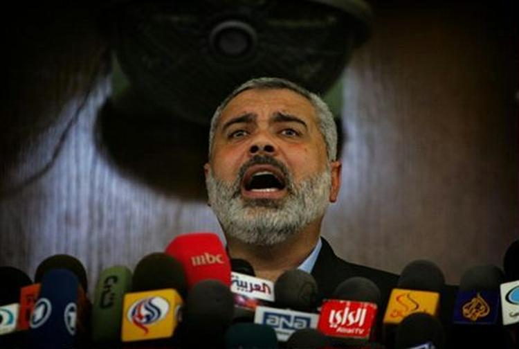 Palæstinensernes premierminister, Ismail Haniyeh. - Foto: AP 