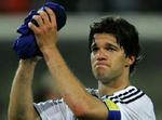 Den tyske anfører Michael Ballack var grædefærdig efter nederlaget til Italien. - Foto: AP. 